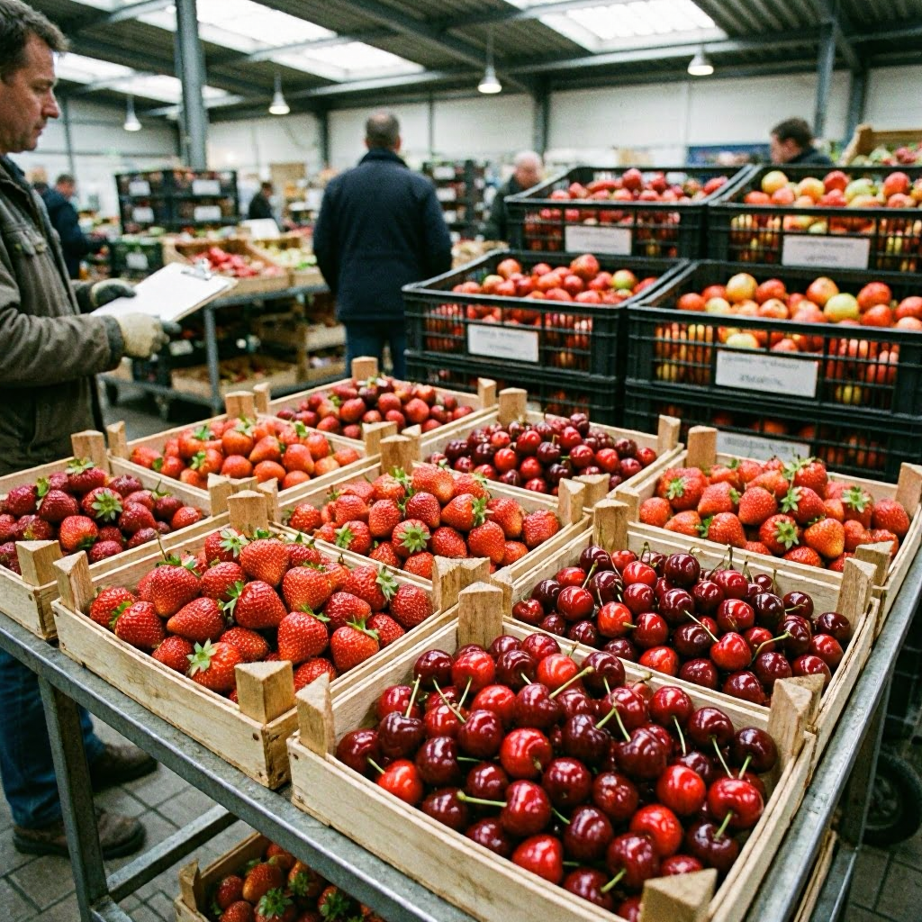 Erdbeeren und Kirschen: Obstbauern in NRW gegen Importwaren im Wettkampf