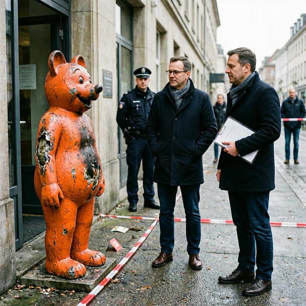 Ermittlungen nach Brandanschlag auf Kölner Maus-Statue eingestellt