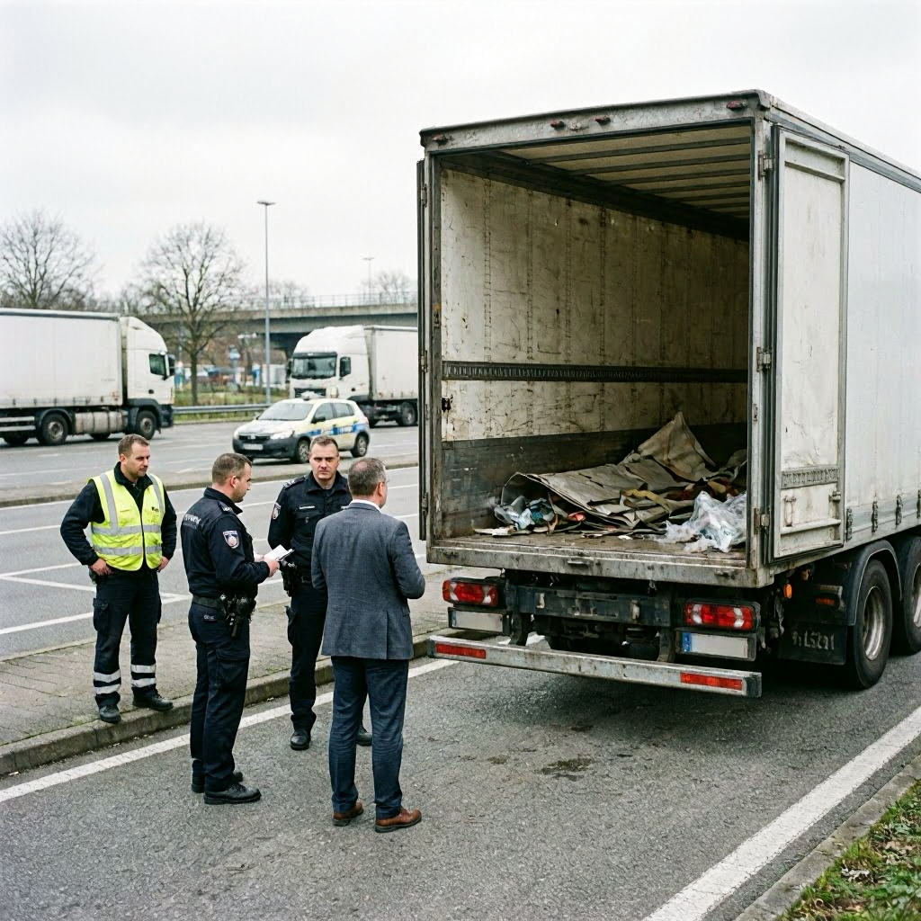 Erneuter Diebstahl von Lkw-Ladung auf Autobahn-Rastplatz