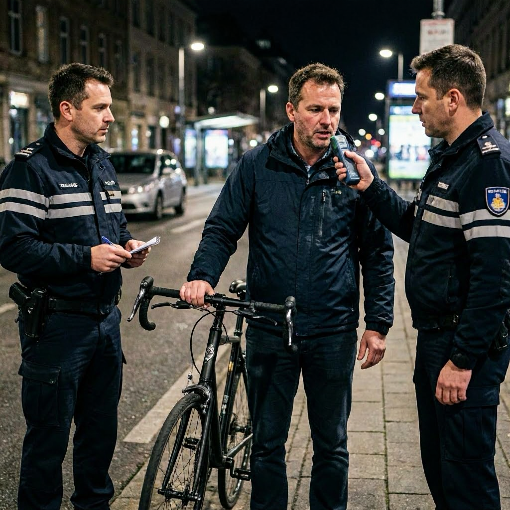 Fahrradfahrer in Speyer mit 2,35 Promille gestoppt