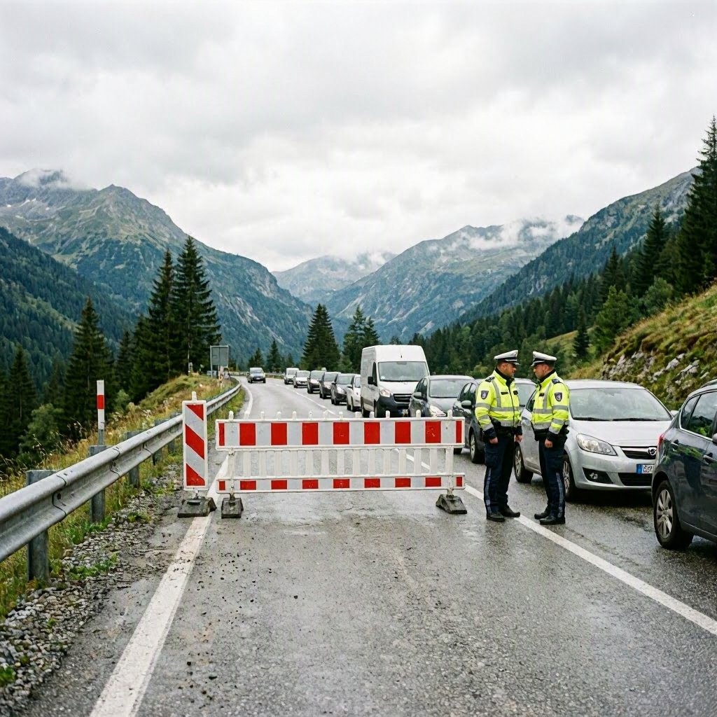 Fernpass: Österreichische Alpenroute am 1. August erneut gesperrt