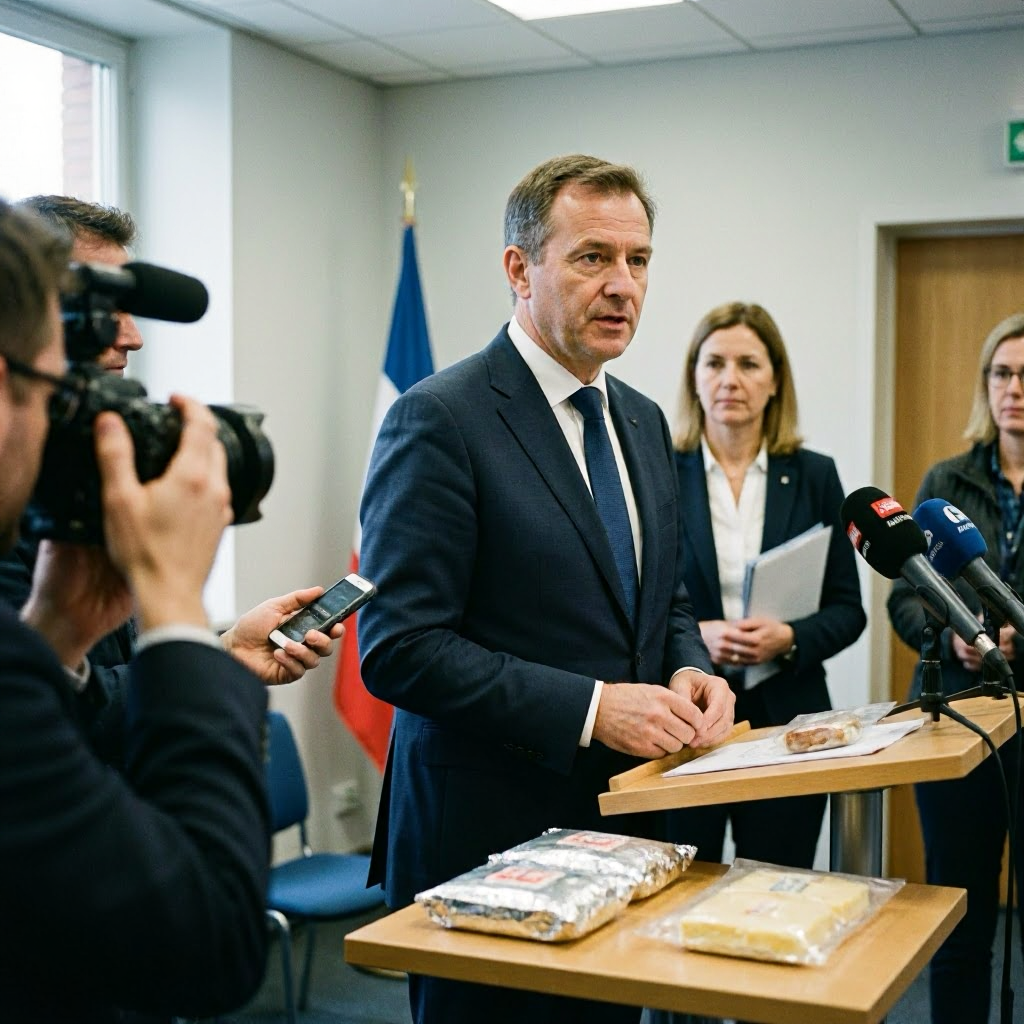 Firma warnt vor Verzehr von Räucherschmelzkäse wegen Fremdkörpern