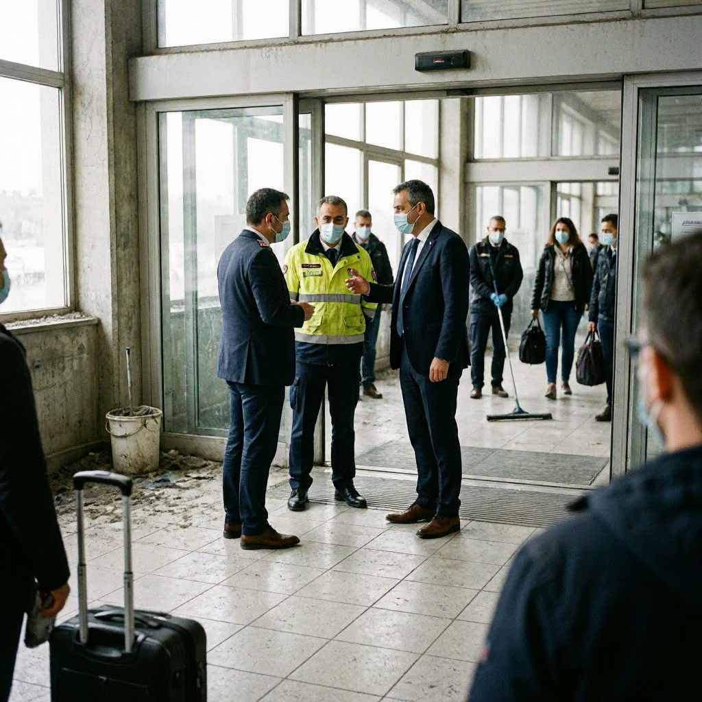 Flughafen Catania nach Ascheregen des Ätna wieder eröffnet