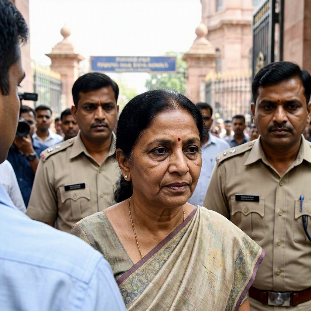 Former Tamil Nadu Minister Anitha Radhakrishnan Arrested in Defamation Case