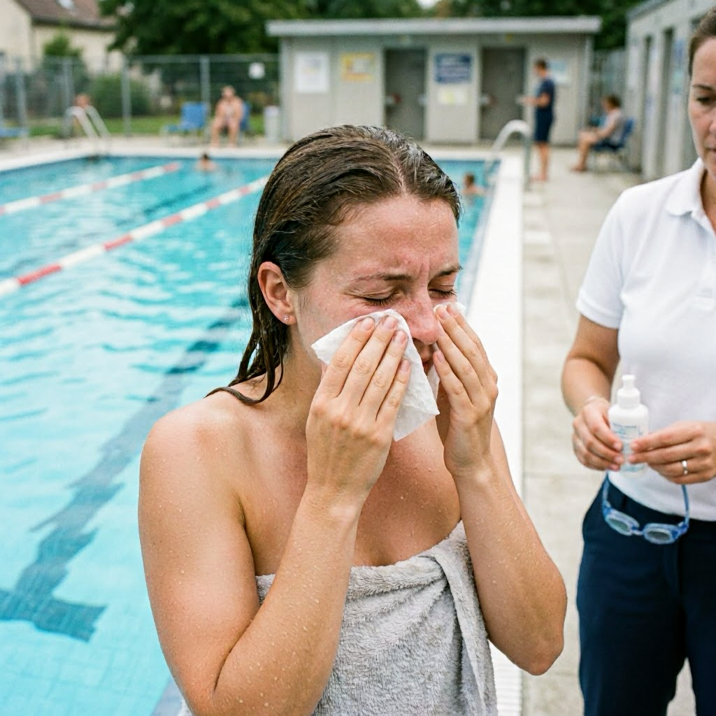 Freibad: Augenreiz durch Chlorwasser und was dagegen hilft