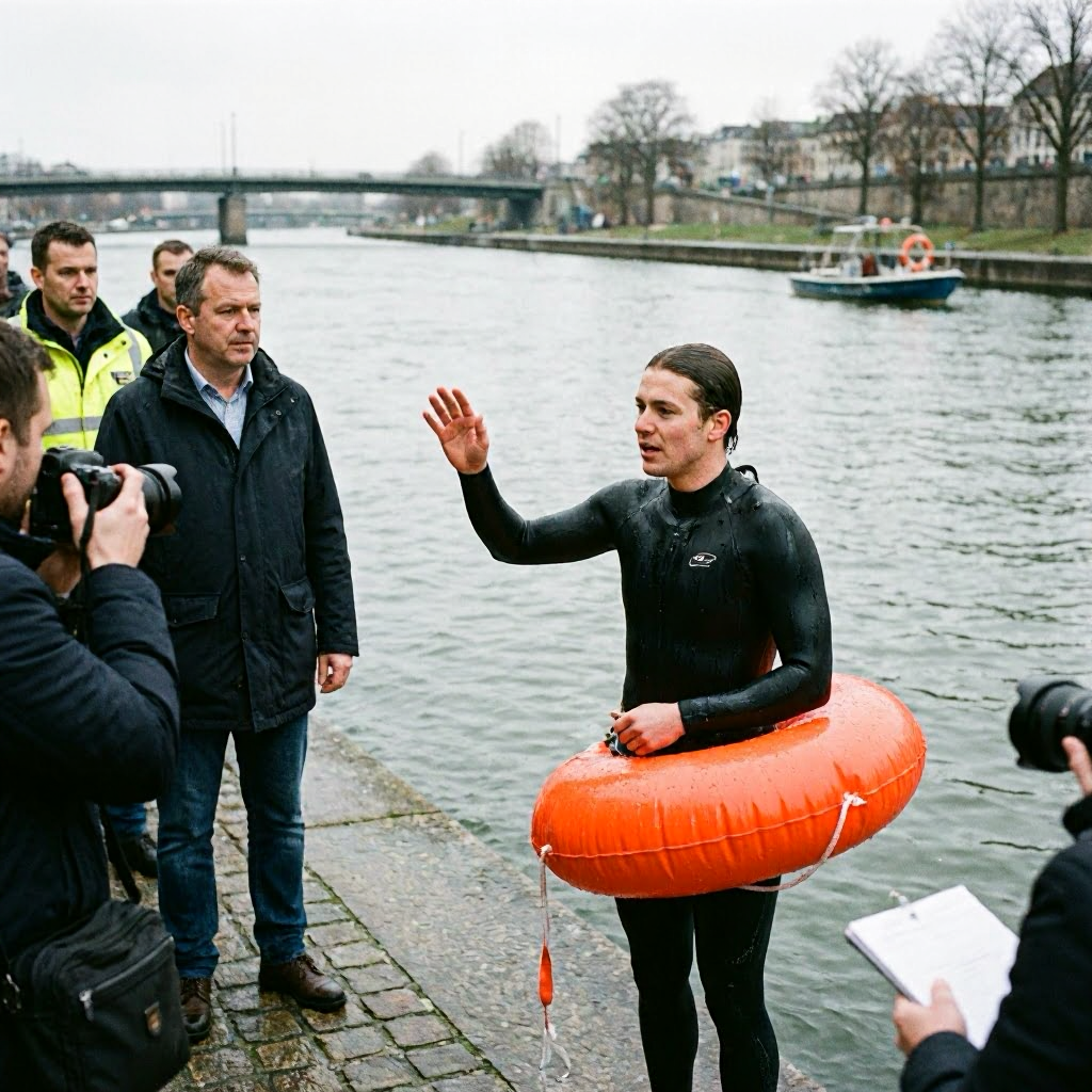 Freiwasserschwimmen: Schwimmbojen erhöhen Sichtbarkeit, doch nicht die Sicherheit