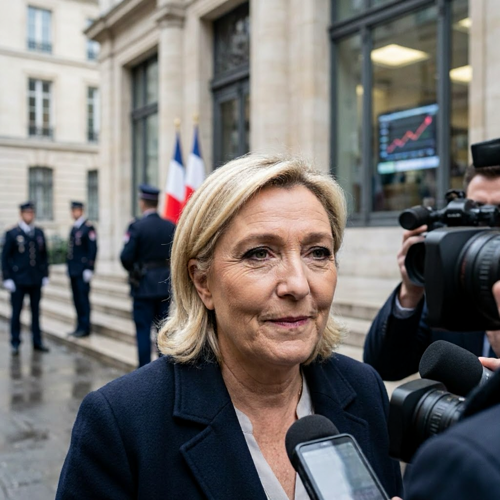 French Bond Yields Surge as Le Pen Cleared for 2027 Presidential Bid