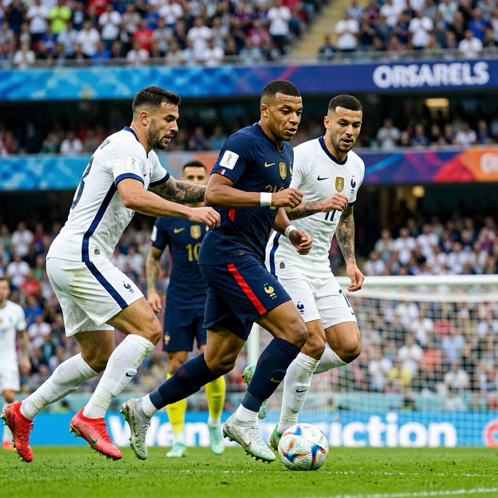 Fußball-WM: Mbappé trotzt Widerständen und führt Frankreich zum Erfolg