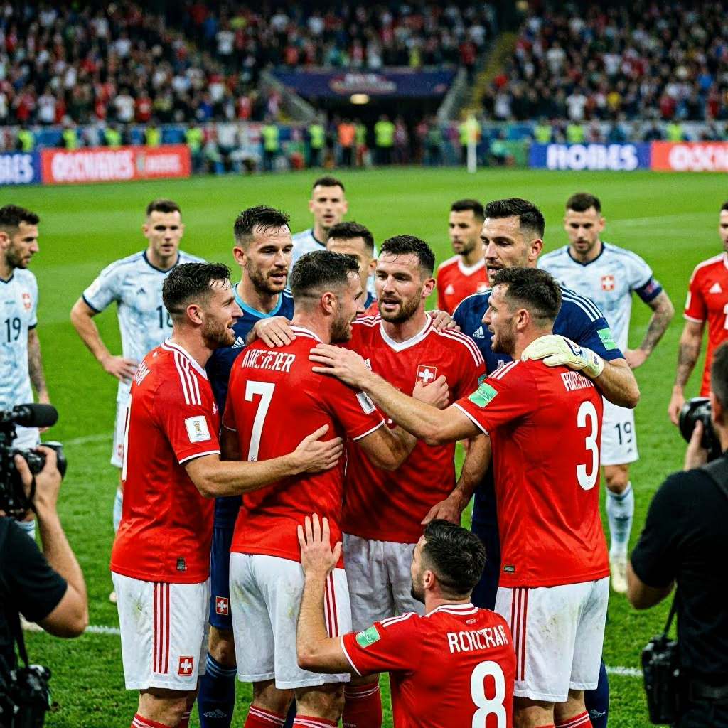 Fußball-WM: Schweiz gewinnt Elfer-Krimi gegen Kolumbien