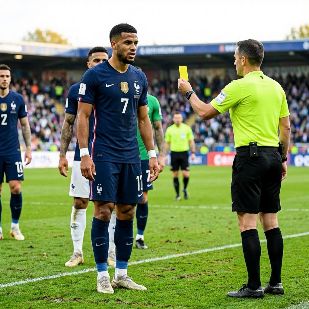 Gelbe Karte gegen Frankreichs Olise bleibt bestehen vor Viertelfinale