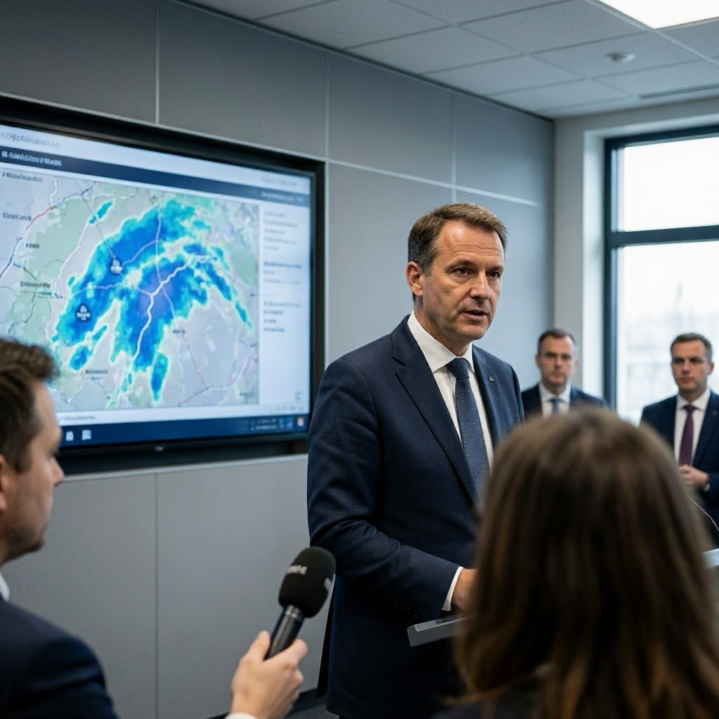 Gewitterwarnung für Nordbaden: Stürmische Böen und Starkregen angekündigt
