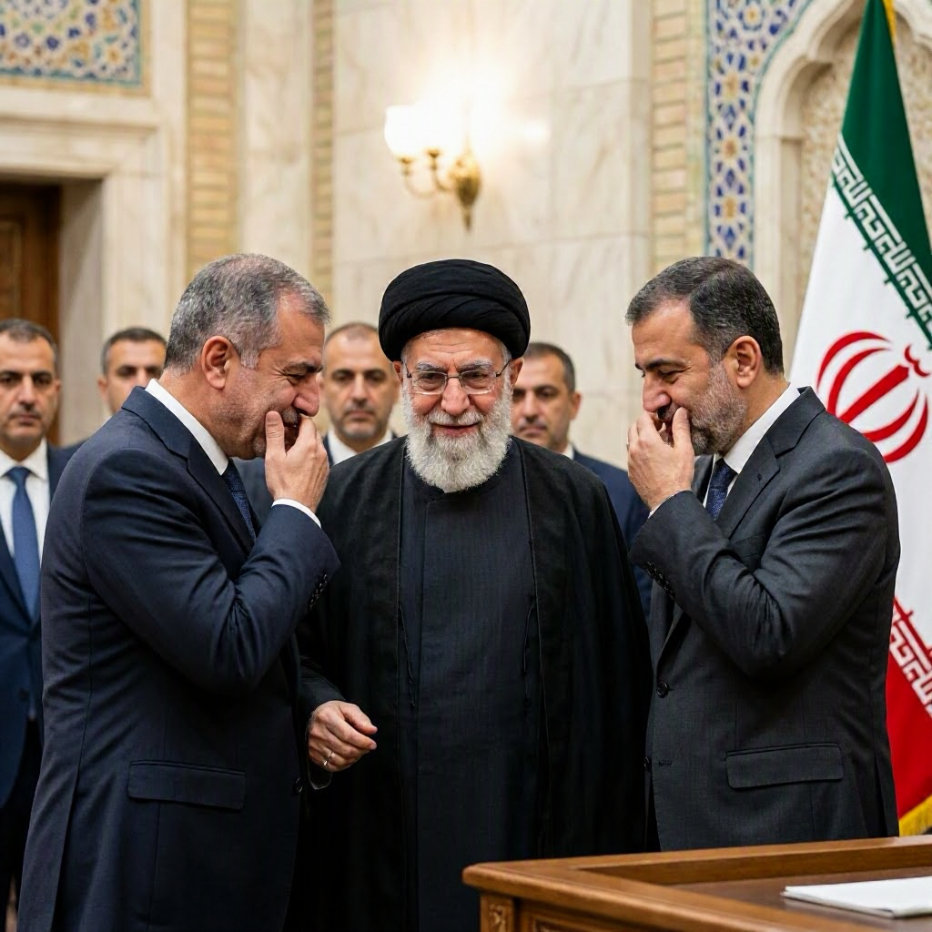 Ghalibaf and Araghchi Mourn Khamenei's Passing in Emotional Farewell