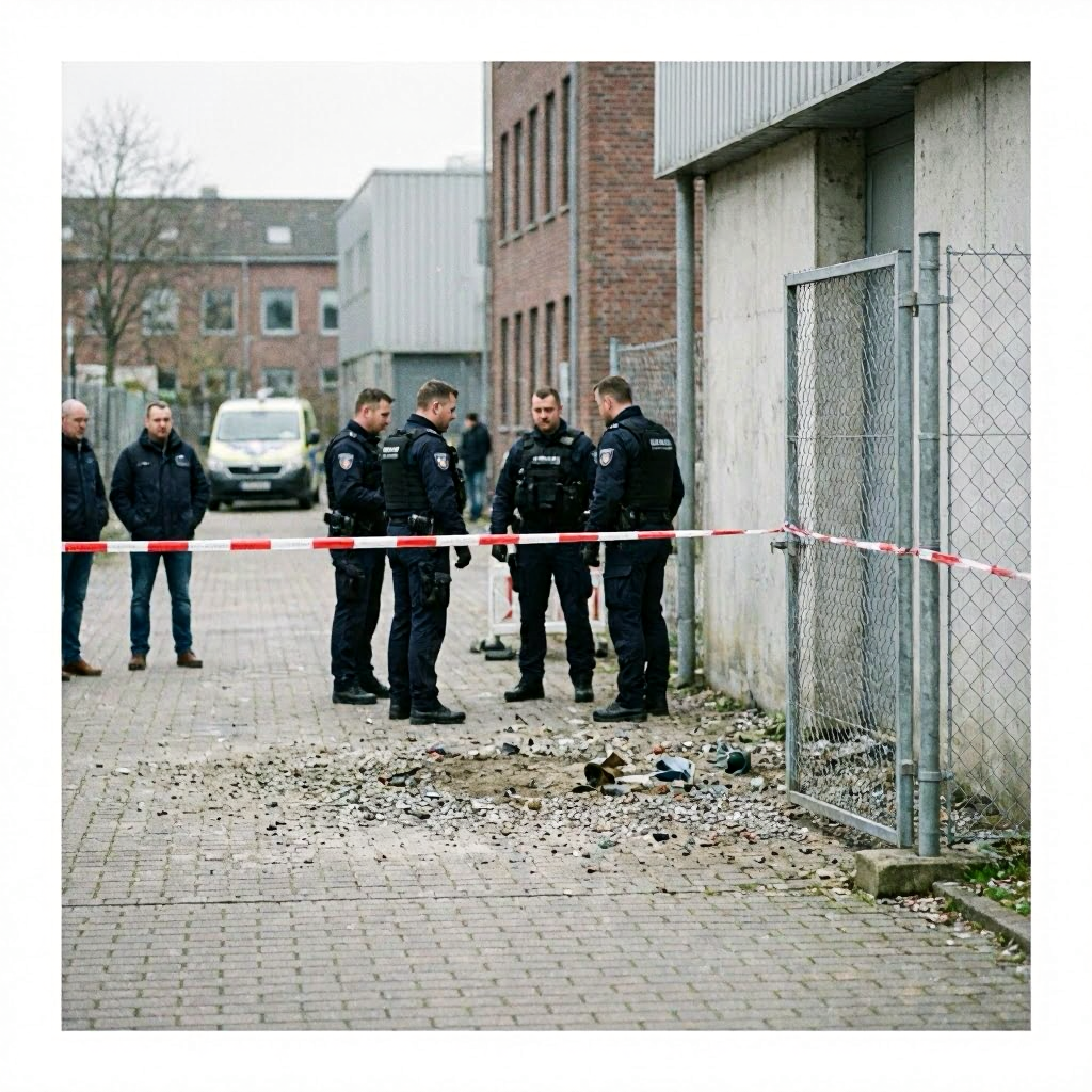 Handgranate auf Betriebsgelände in Hamburg geworfen – Polizei ermittelt