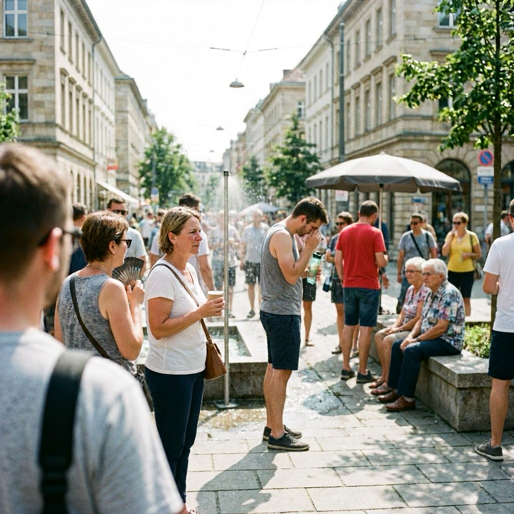 Hitzeglocke zieht über Deutschland - Temperaturen bis zu 35 Grad am Wochenende