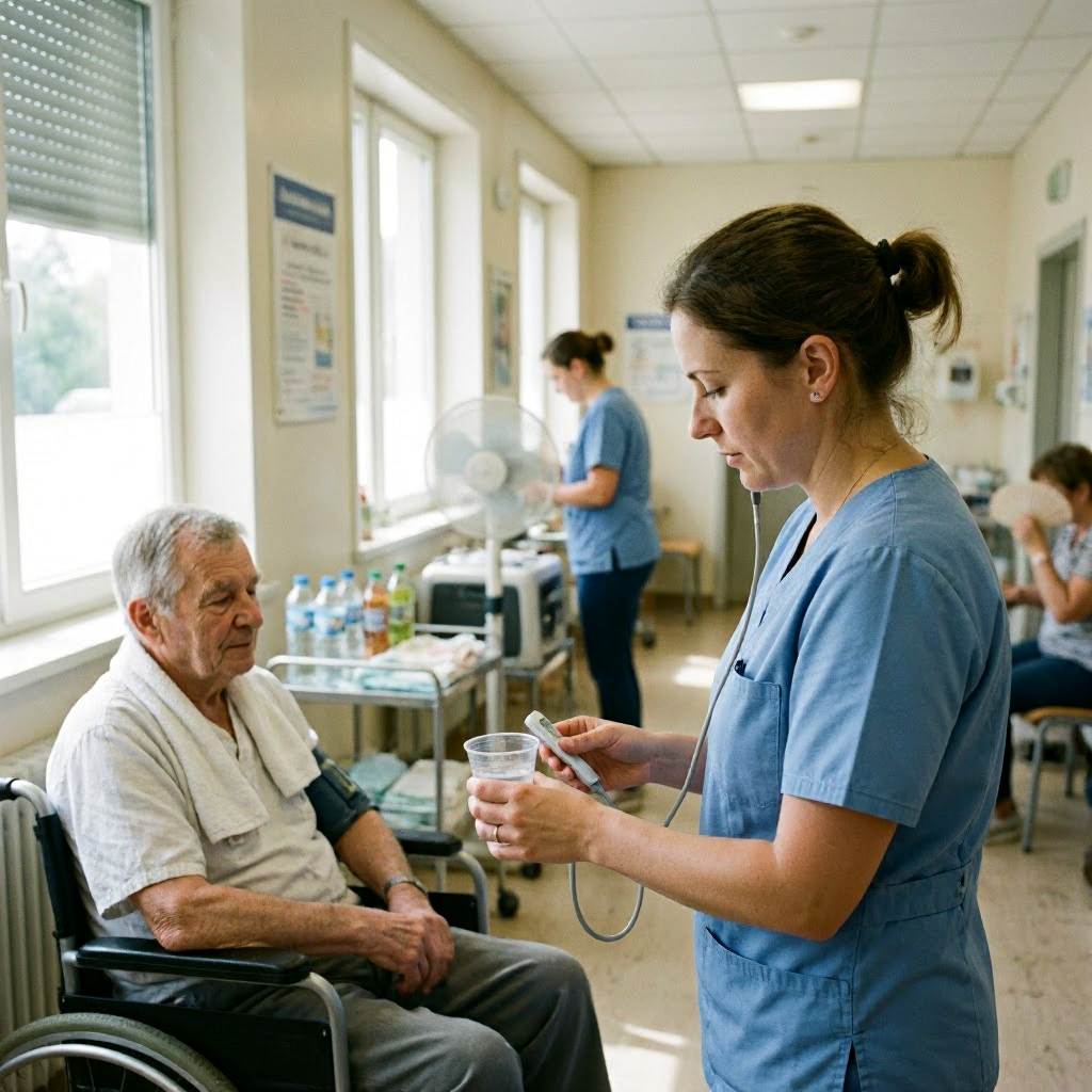 Hitzestress in Rheinland-Pfalz: Kliniken und Pflegeheime auf dem Prüfstand