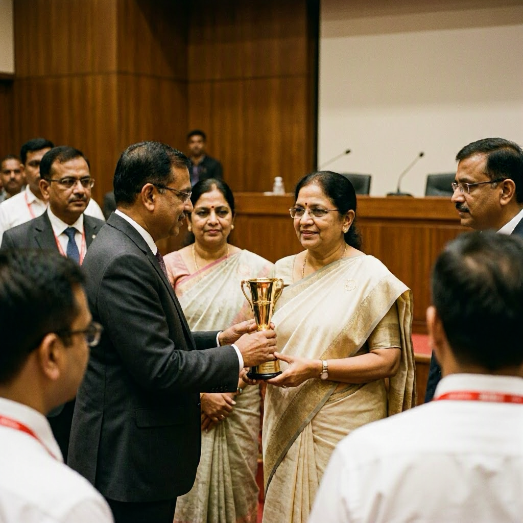 ICMR Wins Gold at National Awards for E-Governance 2026 for AI Innovations