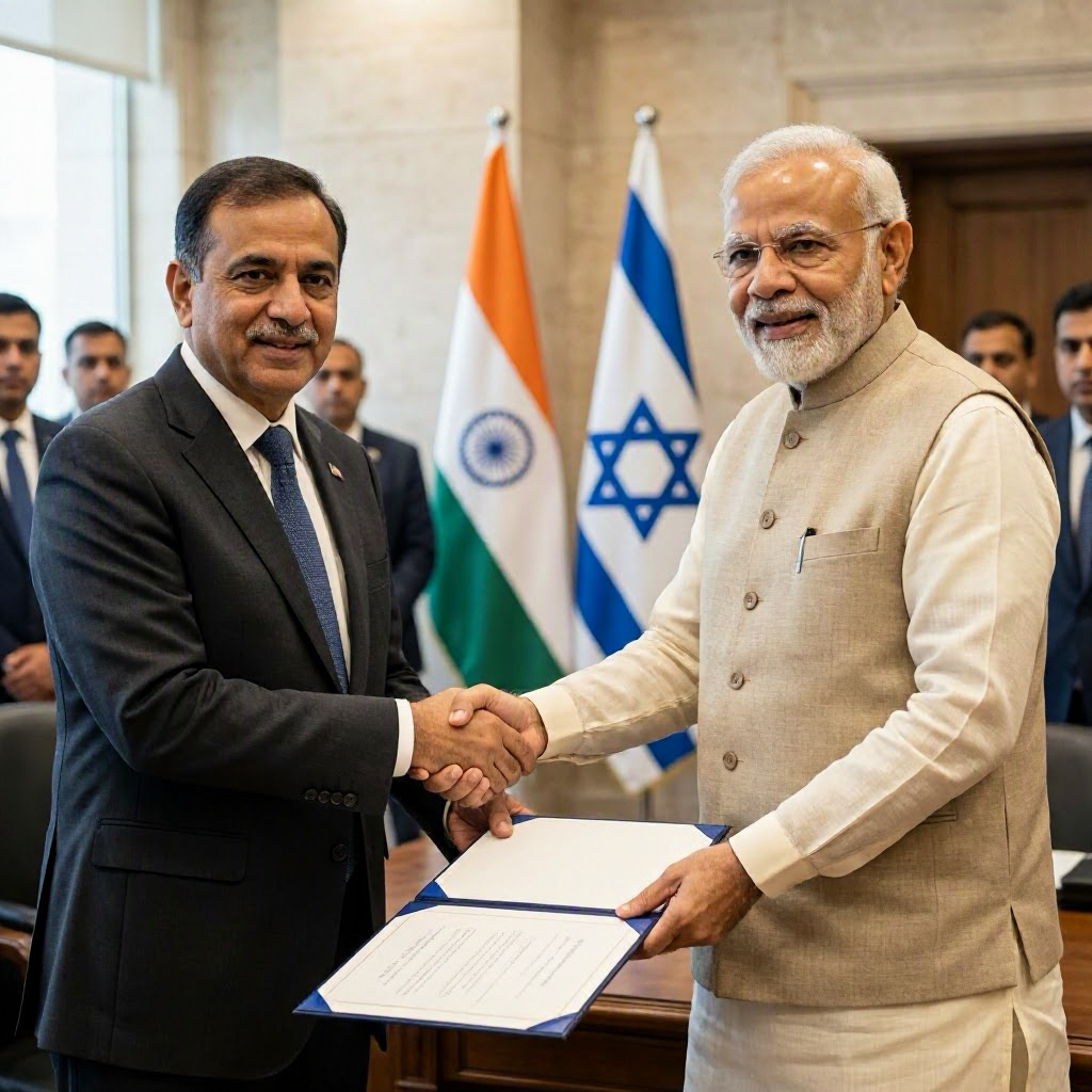 India-Israel Investment Pact Takes Effect, Strengthening Economic Ties