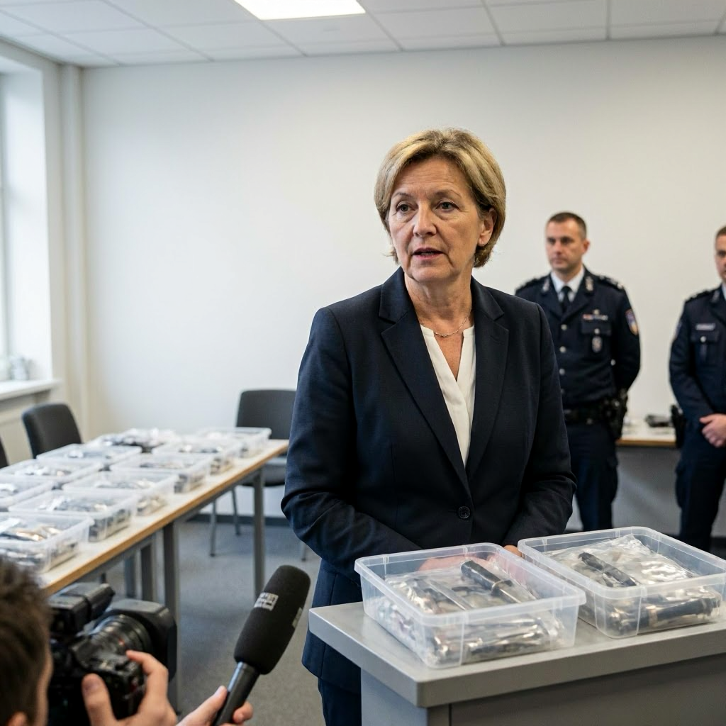 Innensenatorin: Über 500 Messer in Berliner Verbotszonen sichergestellt