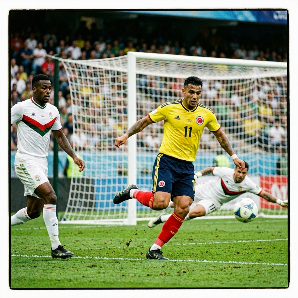 Jhon Arias' Goal Propels Colombia to FIFA World Cup Round of 16