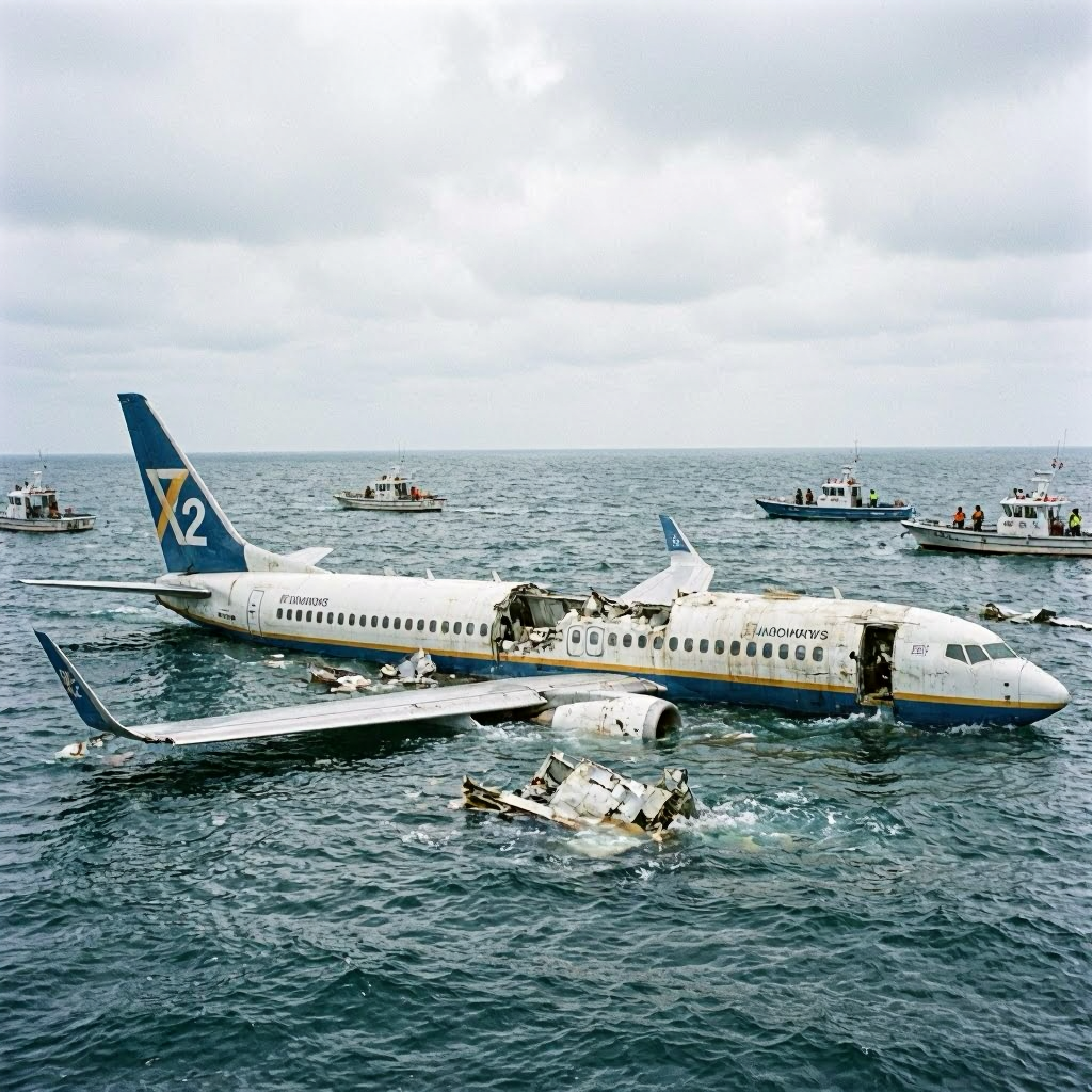 K2 Airways: Boeing 737 stürzt ins Arabische Meer