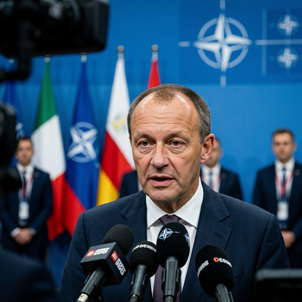 Kanzler Merz spricht auf dem NATO-Gipfel – Ein Blick hinter die Kulissen