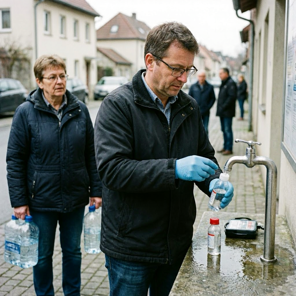 Keime im Buckower Trinkwasser: Abkochgebot für die Anwohner