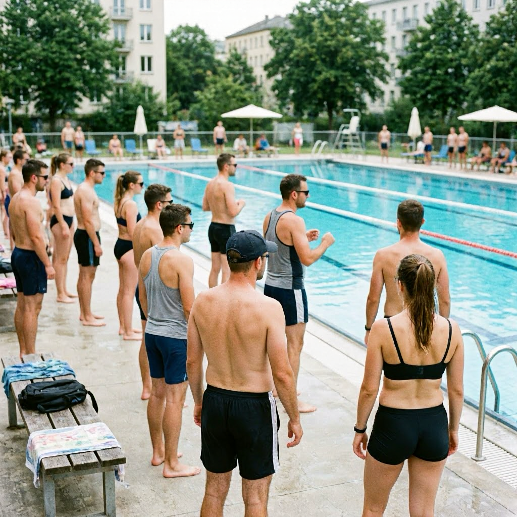 Kostenloses Sportprogramm in Berliner Freibädern gestartet