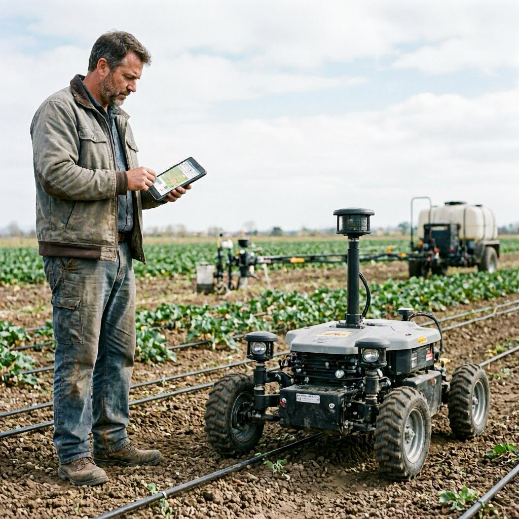 Künstliche Intelligenz revolutioniert die Landwirtschaft: Wasser und Pestizide sparen