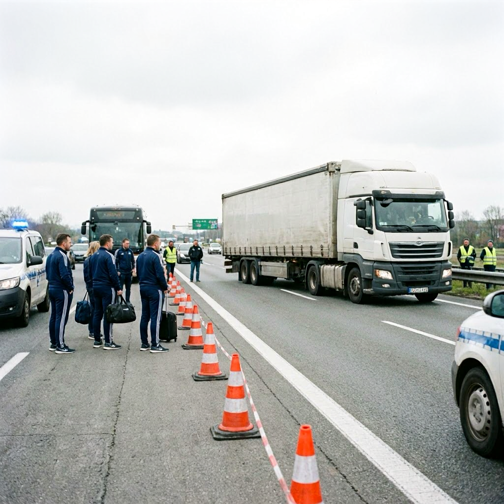 Lastwagen steht quer: A6 bei Alfeld komplett gesperrt