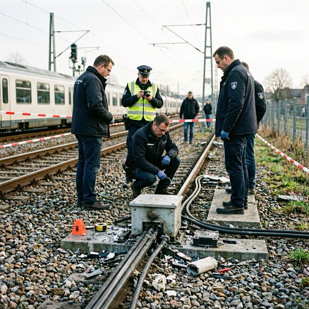 Linksextreme Gruppe "Angry Birds" bekennt sich zu Sabotage auf Bahnstrecke Köln-Düsseldorf