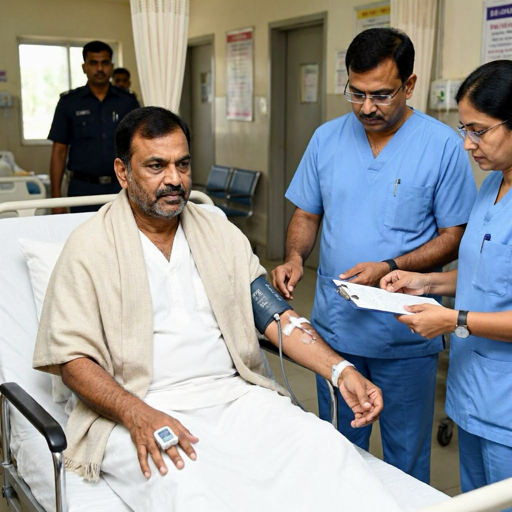 Maharashtra Deputy CM Eknath Shinde Hospitalized, Now Stable