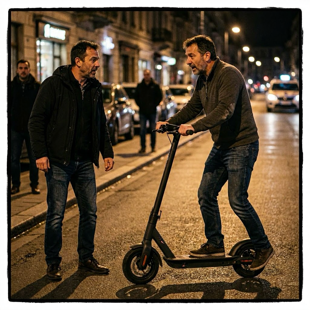 Mann verletzt Bekannte und flieht mit E-Scooter – 4 Promille bei Festnahme