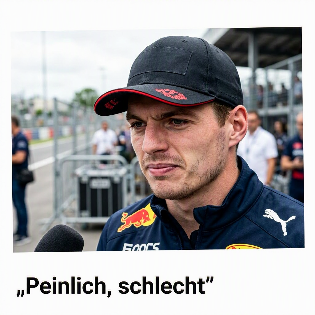 Max Verstappen unzufrieden: „Peinlich, schlecht“ nach Qualifikation in Silverstone