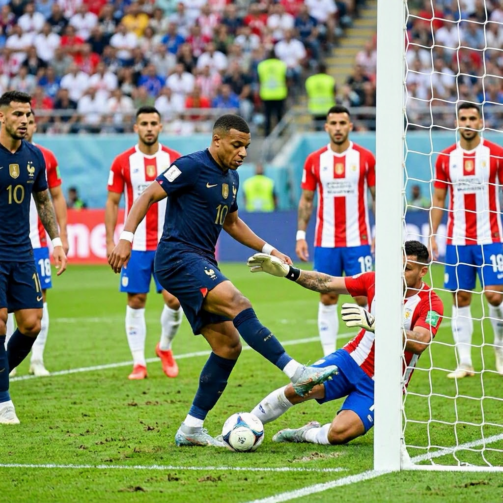 Mbappe's Penalty Propels France to Quarter-finals Over Paraguay at FIFA World Cup 2026