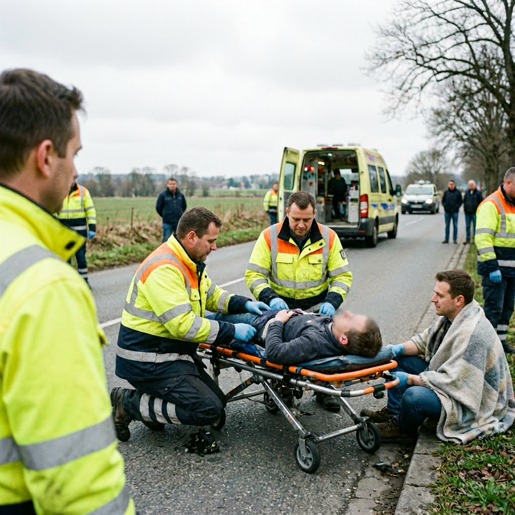 Mehrere Verletzte nach Verkehrsunfällen in Mecklenburg-Vorpommern