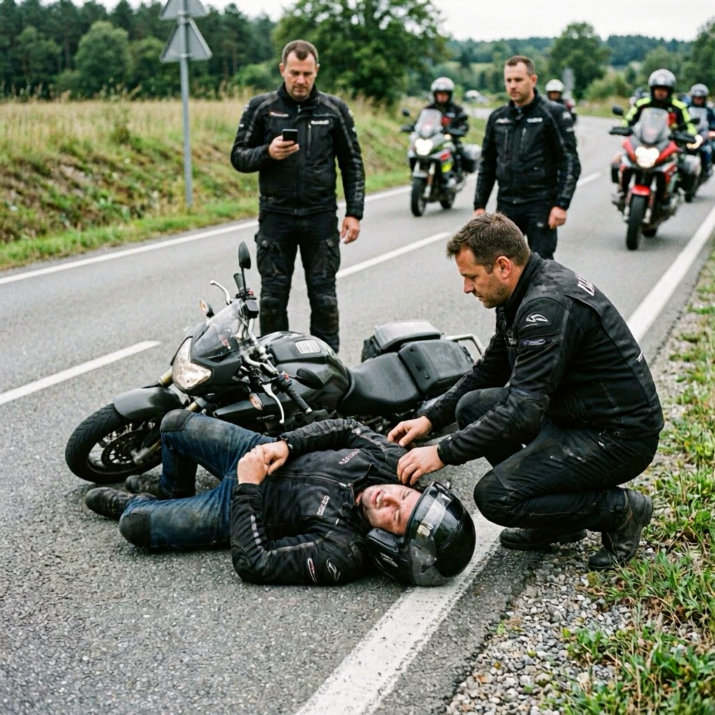 Motorradfahrer bei Ausflug schwer verletzt – Polizei ermittelt