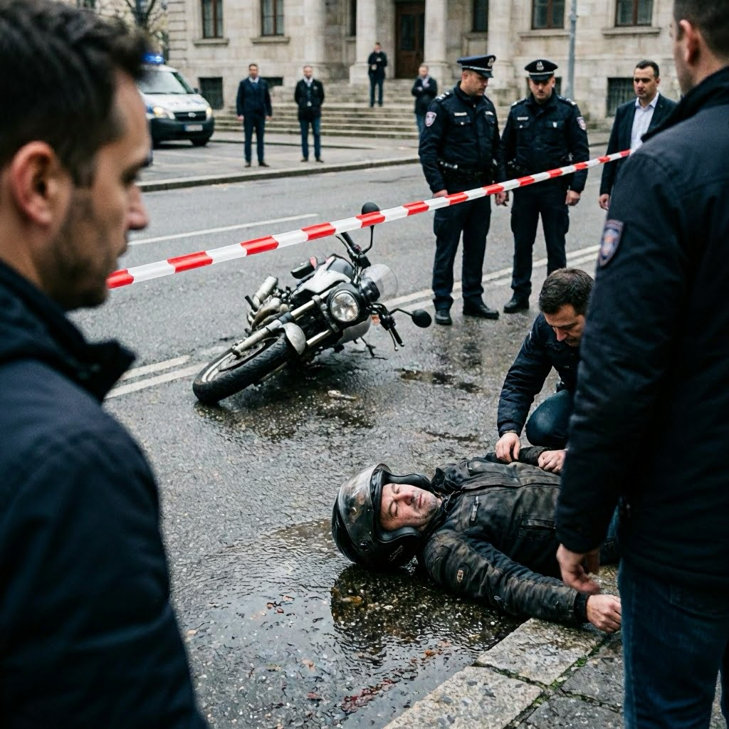 Motorradfahrer ohne Führerschein verunglückt und verletzt
