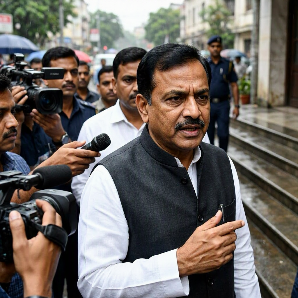 Mumbai BJP Chief Ameet Satam Criticized for Insensitive Remarks on Monsoon Deaths