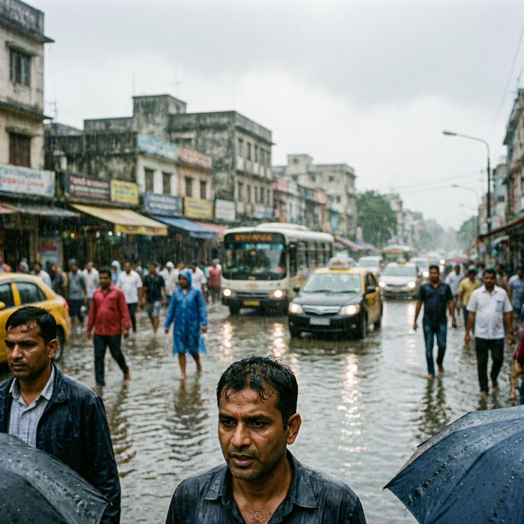Mumbai Faces Heavy Rainfall as 100 mm Falls in Just 24 Hours