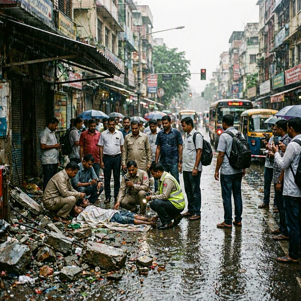 Mumbai Rain Chaos: Two Lives Lost as Floods Disrupt City Life