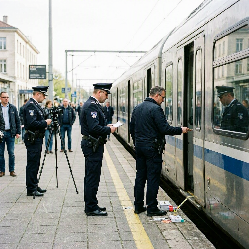 Mutmaßlicher Schussangriff auf Zug in Frankenthal - Polizei ermittelt