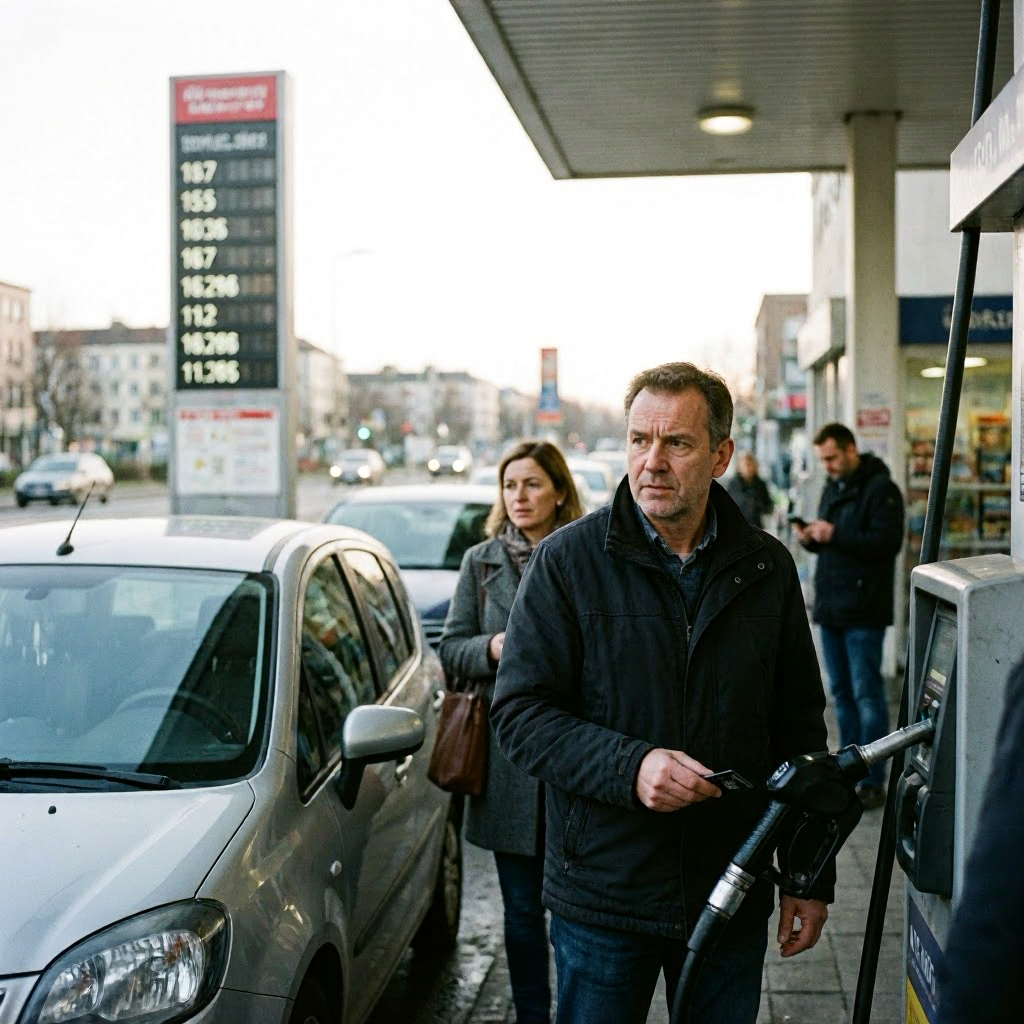 Nahost-Konflikte treiben Dieselpreise über 2 Euro pro Liter