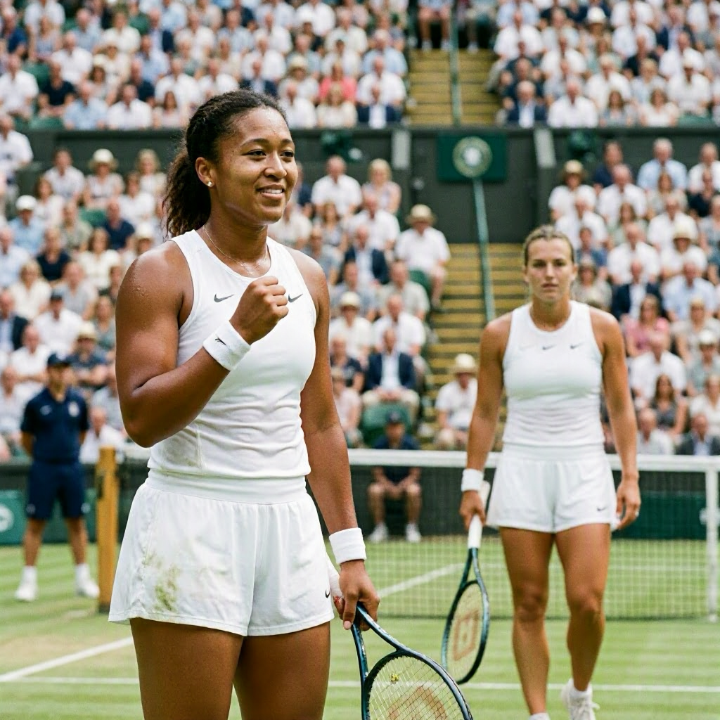 Naomi Osaka Shocks Aryna Sabalenka at Wimbledon 2026 to Advance to Quarter-Finals