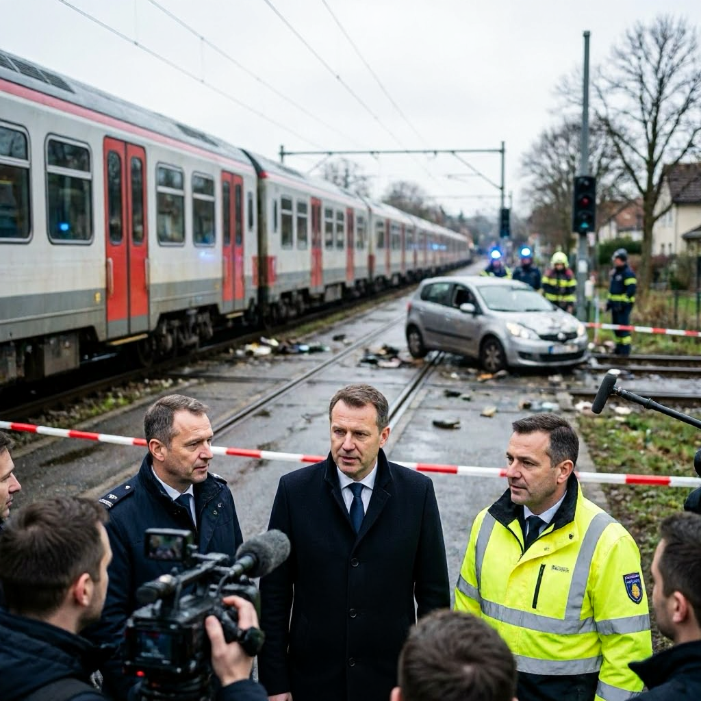 Neue Erkenntnisse nach Kollision von Zug und Auto in Gengenbach
