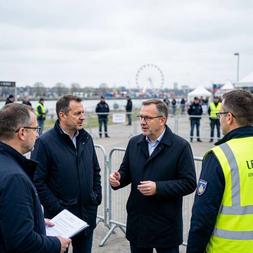 Neues Sicherheitskonzept für das Rheinkirmes-Feuerwerk nach Unfall