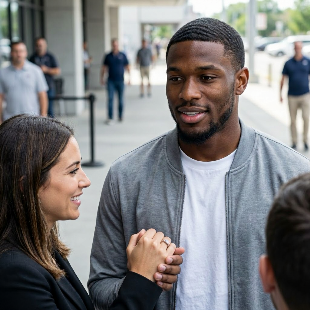 NFL-Star Amon-Ra St. Brown verlobt sich mit Freundin Brooklyn