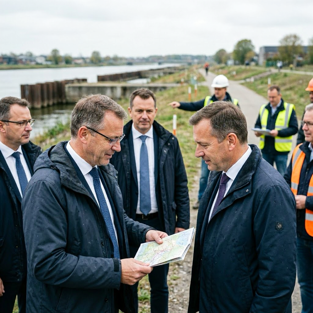 NRW und die Niederlande intensivieren Hochwasserschutzmaßnahmen