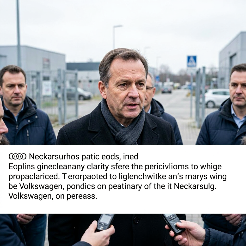 OB Hertwig fordert von Volkswagen Klarheit über Audi-Standort Neckarsulm