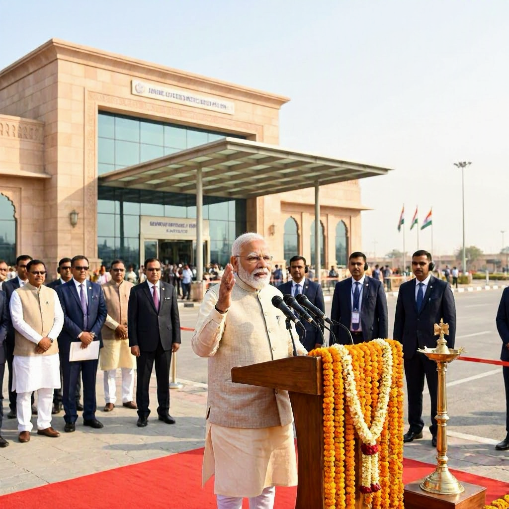 PM Modi Unveils New Jodhpur Airport Terminal and Enhanced UDAN Scheme
