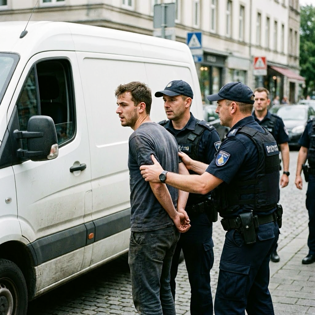 Polizei nimmt 21-Jährigen nach Schüssen auf Transporter in Bielefeld fest